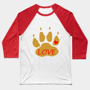 Love Paw Baseball T-Shirt